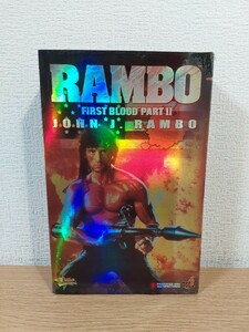 ホットトイズ　ムービーマスターズ　1/6アクションフィギュア　RAMBO　怒りの脱出　ジョン・J・ランボー