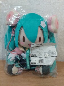 【未使用品】 SEGA　初音ミク　ふわふわぬいぐるみL　マジカルミライ 2021