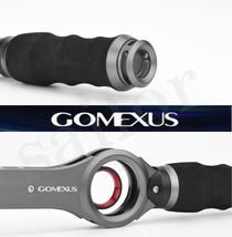 ゴメクサス/計量機能付き　フィッシュグリップ/ガンメタレッド/ストレートグリップ/gomexus/釣り_画像4