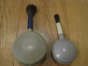 ２個セット ブロア ブラシ カメラ・レンズ 埃飛ばし ホコリ飛ばし レトロ 日本製 VINTAGE UN BLOWER BRUSH MADE IN JAPAN PAT 456852