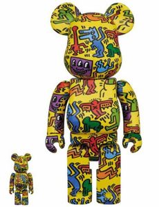 BE@RBRICK ベアブリック KEITH HARING キース・ヘリング #5 100％ & 400％ 新品