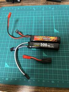 option no.1 7.4v 560mah リポバッテリー