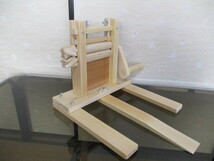 ◆綿繰り機　木製　ハンドメイド　新品_画像1