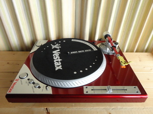 Vestax ** turntable PDX-a2s + cartridge PICKERING V-15 ** red color be start ks manual 