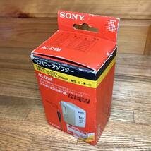 ★即決 送料無料 SONY 純正 希少品 ACパワーアダプター AC-D1M センターマイナス DC1.5V/350mA プラグ3.5mm 箱付き_画像9