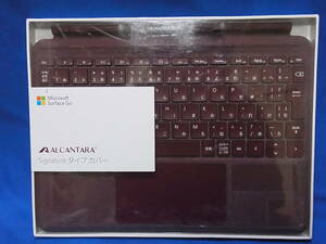官5 Microsoft Surface Go Signature タイプ カバー バーガンディ KCU-00019