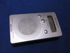 SONY AM/FM ポケットラジオ SRF-M807