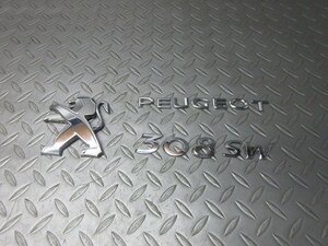 24* Peugeot 308SW/T7W5F02* эмблема *513