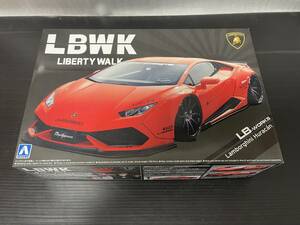  Aoshima 1/24 шкала Liberty walk серии No.15 LB Works Lamborghini ula can Ver.1 новый товар не собран 