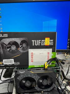 TUF Gaming GeForce GTX 1660 Ti EVO TOP Edition 6GB GDDR6 【0010】