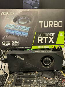 ASUS RTX2080 SUPER TURBO-RTX2080S-8G-EVO 【0031】