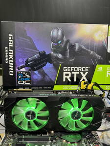 玄人志向 GALAKURO NVIDIA GEFORCE RTX 2070 Super GG-RTX2070SP-E8GB/DF 【0080】