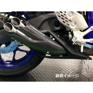 【ワイズギア】15'～21' YZF-R25/R3・MT-25/03 PRUNUS プラナス スリップオンマフラー＜排出ガス規制対応＞新品