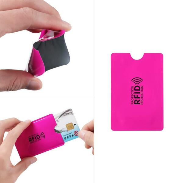 【次回入荷なし】10枚セット カードケース カードカバー 薄型 磁気防止 防水 RFID 防磁カードケース データ保護 スキミング