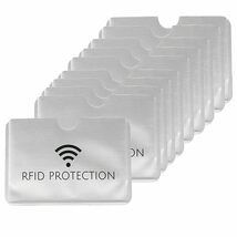 【売れ筋商品】カードカバー カードケース 磁気防止 10枚セット RFID 薄型 防磁カードケース 防水 スキミング防止 データ保_画像1