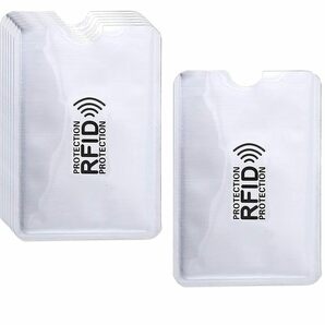 【今売れています】カードカバー カードケース 磁気防止 20枚セット RFID 薄型 防磁カードケース 防水 スキミング防止 デー