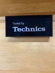 Technics 展示用プレート