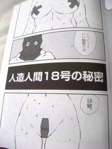 ドラゴンボール１８禁同人誌モブ覆面男と人造人間１８号のＳＭ緊縛ガムテープ乳首＆マンコ貼りセックス（巨乳・パイパン・膣内射精）