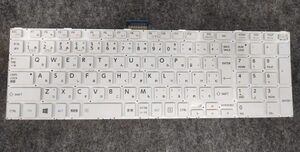  keyboard Japanese white Toshiba dynabook T553 T554 T453 T452 frame none 