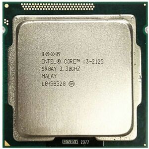 Intel Core i3-2125 SR0AY 2C 3.3GHz 3MB 65W LGA1155 BX80623I32125