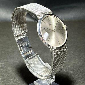 PIAGET ピアジェ K18 金無垢 手巻き メンズ腕時計 750刻印 約61g 稼働 現状品の画像4