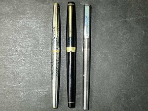 PILOT　パイロット　唐草模様　エリート　万年筆　2本　Laureate ボールペン　1本