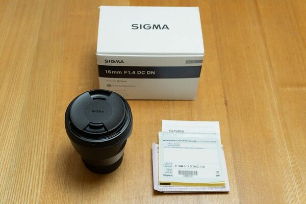 SIGMA 16mm F1.4 DC DN Contemporary Eマウント用 レンズ