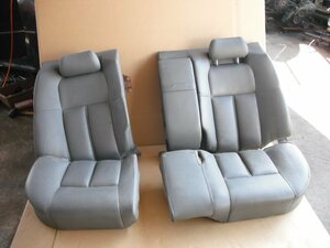 [B195]UCF11,1UZ-FE, Celsior,CELSIOR, left right rear seats set original leather, rear center console switch,tra, gome private person shipping un- possible commodity..