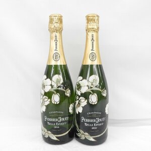 【未開栓】PERRIER-JOUET ペリエ ジュエ ベル エポック 2014 シャンパン 750ml 12.5% 2本セット まとめ売り ※同梱不可 0203-18