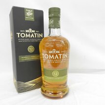 【未開栓】TOMATIN トマーティン 12年 バーボン&シェリーカスク ウイスキー 700ml 43% 箱付 11487320 0207_画像1