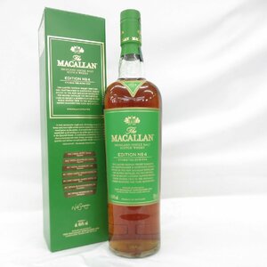 【未開栓】The MACALLAN ザ・マッカラン エディション No.4 ウイスキー 700ml 48.4% 箱付 11491517 0208