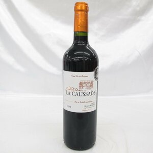 1円～【未開栓】CHATEAU LA CAUSSADE シャトー・ラ・コサード 2018 赤 ワイン 750ml 14% 11456556 0212