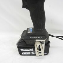 【中古品】makita マキタ 充電式インパクトドライバ TD172DRGXB ブラック 18V 6.0Ah 11501602 0213_画像6