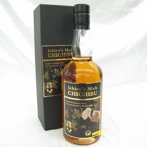 【未開栓】Ichiro's Malt イチローズモルト 秩父 2016-2023 バーボンバレル TOHAKU茶館 ウイスキー 700ml 53% 箱付 11500123 0213