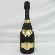 【未開栓】ANGEL エンジェル NV ブリュット ブラック 5周年記念 レザージップタイプ シャンパン 750ml 12.5% ケース付 11501076 0215_画像2