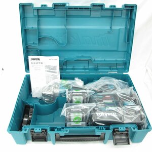 【未使用品】makita マキタ 100ｍｍ 充電式ディスクグラインダ GA017GRMX 40Vmax 4.0Ah 11500283 0216