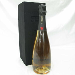 【未開栓】HENRI GIRAUD アンリ・ジロー コード・ノワール ブリュット シャンパン 750ml 12％ 箱付 11503517 0217