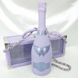 【未開栓】ANGEL エンジェル ドゥミセック リミテッド ハロウィン パープル レザータイプ シャンパン 750ml 12.5% ケース付 11499725 0217