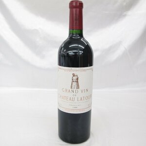 【未開栓】Chateau Latour シャトー・ラトゥール 1999 赤 ワイン 750ml 13％ ※目減りあり 11504461 0218