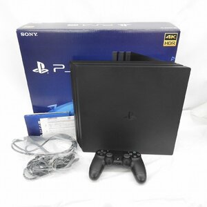 【中古品】SONY ソニー PlayStation4 Pro PS4 プレイステーション4 プロ CUH-7100BB01 1TB ジェット・ブラック 846111899 0222