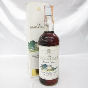 【未開栓】The MACALLAN ザ・マッカラン スぺシャルリザーブ ウイスキー 750ml 43% ※目減りあり 箱付 11503509 0221