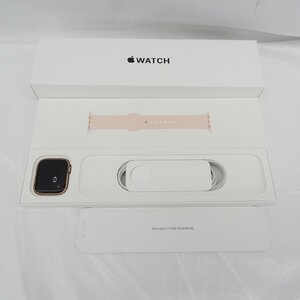 【中古品】Apple Watch アップルウォッチ SE 第1世代 GPSモデル 44mm MYDR2J/A ゴールドアルミ/ピンクサンドスポーツバンド 11505966 0220