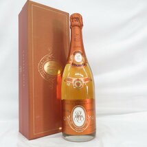 【未開栓】LOUIS ROEDERER ルイ・ロデレール クリスタル ロゼ 1996 シャンパン 750ml 12% 箱付 11504620 0220_画像1