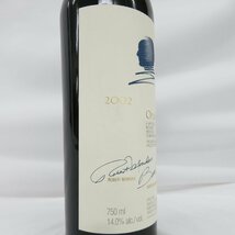 【未開栓】OPUS ONE オーパスワン 2002 赤 ワイン 750ml 14% 916118570 0223_画像3