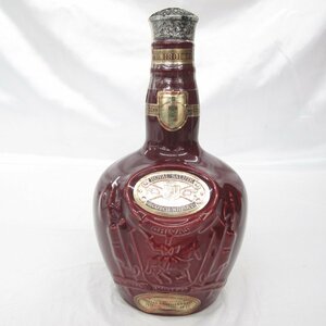 【未開栓】ROYAL SALUTE ロイヤルサルート 21年 陶器ボトル ウイスキー 700ml 40% 1329g 11505904 0224