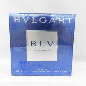 【未開封/未使用品】BVLGARI ブルガリ プールオム ブルー 香水 オードトワレ BVL1076 100ml 11509454 0226