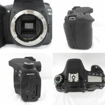 【中古品】Canon キャノン デジタル一眼レフカメラ EOS-80D ボディ 11510119 0226_画像3