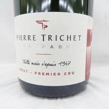 【未開栓】PIERRE TRICHET ピエール・トリシェ ブリュット プルミエクリュ シャンパン 750ml 12% 11503442 0228_画像2