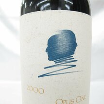 【未開栓】OPUS ONE オーパスワン 2000 赤 ワイン 750ml 14% 11510264 0228_画像2