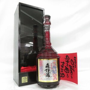 【未開栓】森伊蔵 楽酔喜酒 1999 本格焼酎 600ml 25% 木箱付 11510143 0301